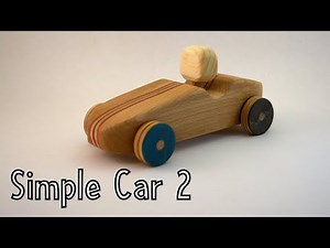 How To Make a Simple Wooden Car #2 - Toys For Charity