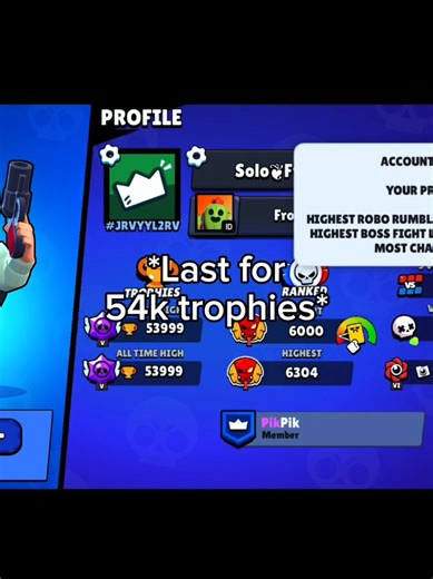 Brawl Stars: Lasting for 54k Trophies with Neerox