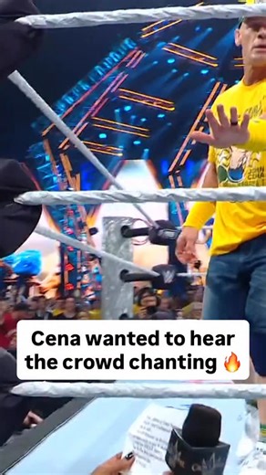 John Cena taking it all in 🥹 Stream #WWECrownJewel LIVE on the ESPN App 🍿 | ESPN