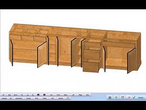 Cabinet Pro Software: Joining Cabinets under One Faceframe