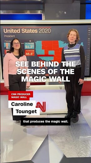 See behind the scenes of the magic wall