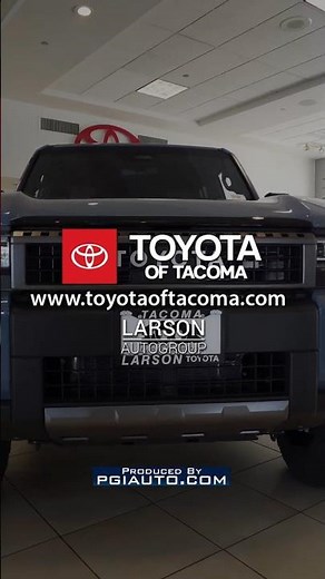 Come visit Toyota of Tacoma and experience the Land Cruiser for yourself.
