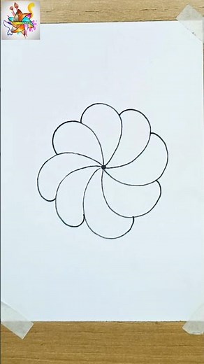 how to draw a easy pattern