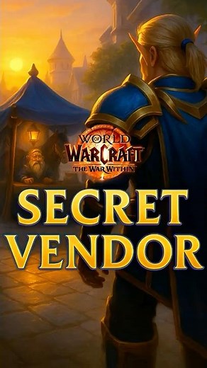 SECRET VENDOR in Stormwind - WoW Sprocket of the Champion Mount guide