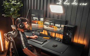 【Desk Tour】家庭办公室游戏区，简洁美学