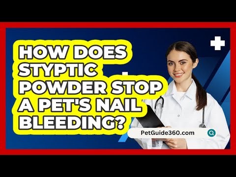 How Does Styptic Powder Stop a Pet's Nail Bleeding?