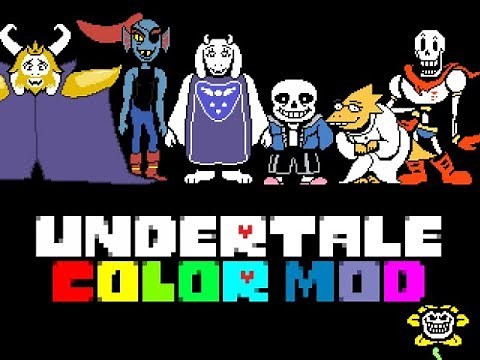 Как установить Colored Sprite Mod в Undertale