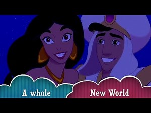 Disney Sing Along | A Whole New World from Aladdin