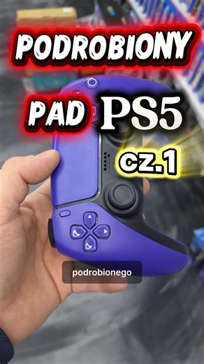 XGameCenter on Instagram: "CZ.1 ⛔ No i stało się… ⛔ W naszym sklepie z grami pojawił się pierwszy podrobiony pad do #ps5 . Szczerze? Jakość jego wykonania naprawdę mnie zaskoczyła i jestem ciekaw, czy Was również zaskoczy. Jeśli ktoś z ekipy #playstation nas obserwuje, to spójrzcie, z czym wszyscy będziemy musieli się mierzyć… Dzisiaj pokażę Ci, jak odróżnić oryginalnego pada do #playstati̇on5 od podróbki oraz na co zwracać uwagę przy jego zakupie. O ile w środku ten pad to jedno wielkie gó…no, 