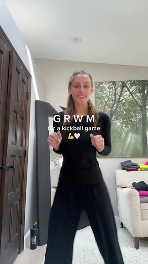 Get Ready with Me for My First Kickball Game | GRWM