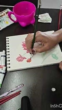 Watercolor Lotus Painting 🌸| Glazing Technique Tutorial #watercolorpainting #indiayoutuber