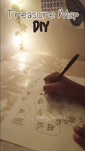 DIY Treasure Map 🧭🏴‍☠️