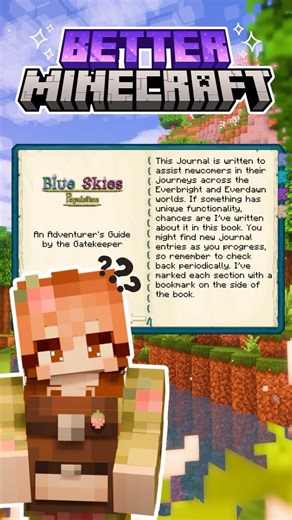 Discovering The BLUE SKIES Mod in BETTER MC #betterminecraft #minecraft #longplay #moddedminecraft