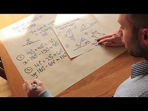 Sum of Angles in a Triangle