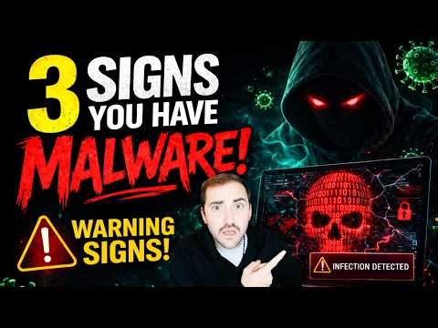 3 Signs Your Computer Has Malware! (And What To Do About It)
