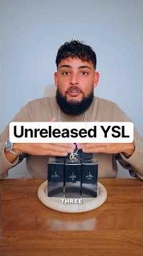 Unboxing an unreleased YSL Y fragrance? #yslbeauty #ysltuxedoextrait #cologne #fragrances