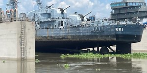 Repairs continue for USS KIDD in Houma; museum still open in BR