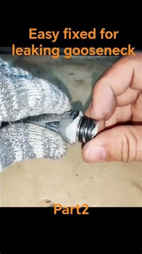 gooseneck faucet leaks part 2