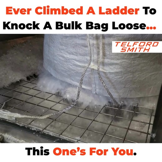 Your bulk bag system isn’t broken. The material just isn’t flowing. If you’re stuck unblocking hoppers or shaking bags loose, it’s not just annoying - it’s hurting your productivity and safety. Here’s what’s really going wrong (and how to stop it from happening again): 👉 https://www.telfordsmith.com.au/blog/Struggling-With-Bulk-Bag-Discharge-Here’s-What’s-Really-Holding-You-Up/269/ #BulkBagDischarge #RecyclingEquipment #TelfordSmith #FactoryFlow #MaterialHandling | Telford Smith // Machinery & 
