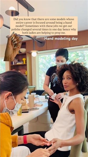 Becoming a model is more than just face & skinny bodies. Hand modeling is also be a source of income