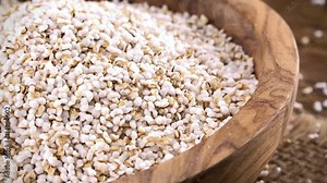 Puffed rotating Amaranth as seamless loopable 4K UHD footage