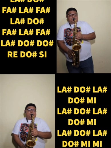 Notas para Sax Alto: Aprende La San Marqueña