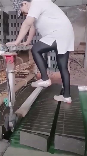 Old-School Manual Clay Brick Production Process