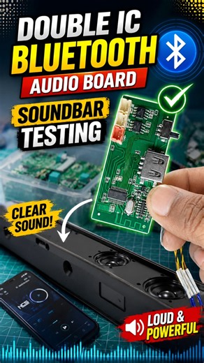 Double IC Audio Board Sound Test 😶‍🌫️😱 #shortvideo #short #shortsfeed #shorts #ytshorts #sound
