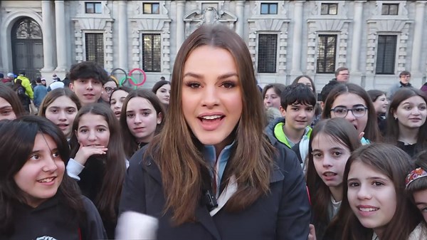 KARE 11's Alicia Lewis makes friends at Milan-Cortina Olympics