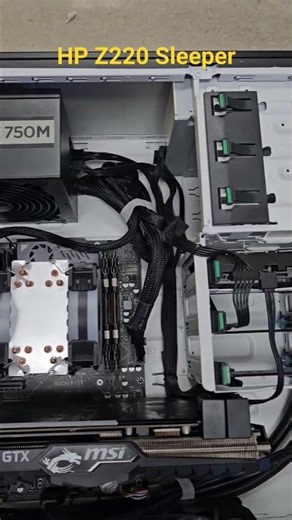 HP Z220 Sleeper build complete