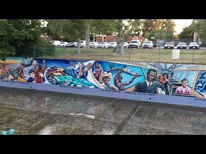 Great Wall of Los Angeles mural by artist Judy Baca. May 26, 2016