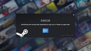 Steam error code e87 - how to fix the login error