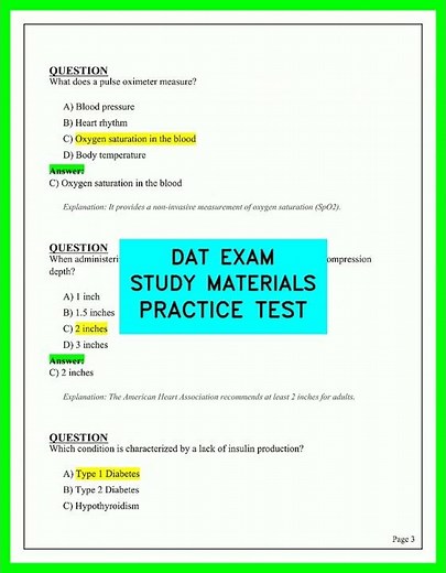 DAT Exam 2026: Comprehensive Practice Test & Essential Study Materials for Success