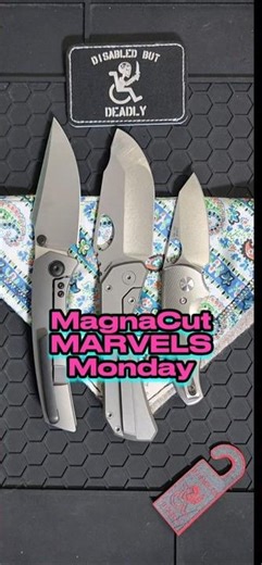 Magnacut MARVELS Monday! UrbanEDC Isurus • Deadman Elixir • TRM Holier Nerd 🔥⚔️