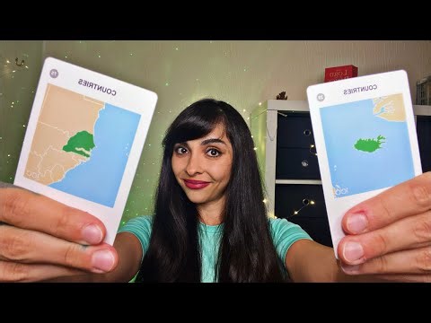 ASMR Soft Spoken | Guess the Country by Its Map 🌍 Geography Game & Whispers