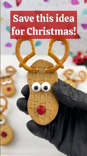 Nutter Butter Reindeer Cookies 🦌🍪 | The Cutest Christmas Treat Ever!