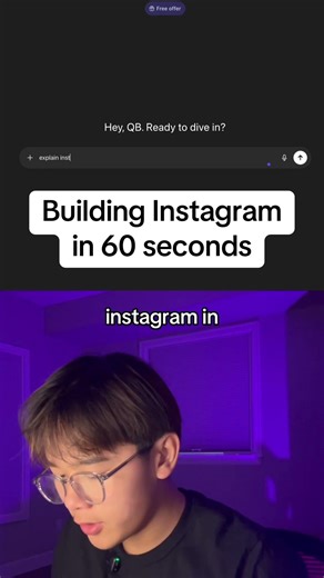 building instagram #ai #coding #nocode