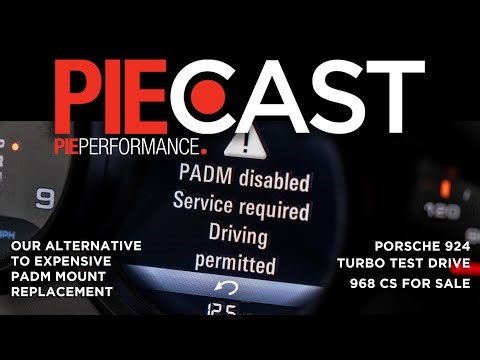 Our alternative to expensive Porsche PADM mount replacement, plus a test drive in a 924 Turbo
