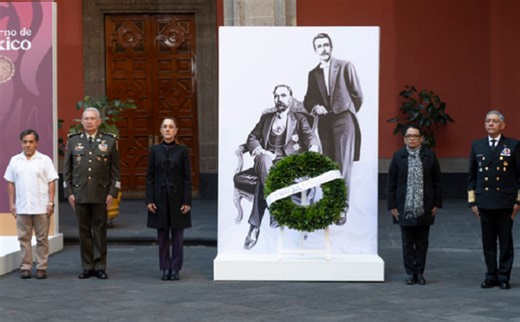 Claudia Sheinbaum encabeza conmemoración del 113 aniversario del magnicidio de Francisco I. Madero y José María Pino Suárez - El Arsenal