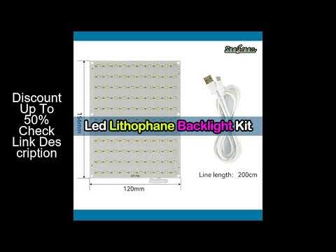 For Bambu Lab Lithophane Led Panel CMYK LED Backlight Board PLA Basic CMYK Lithophane Bundle 3D Prin