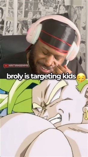 Broly Really Threatened Goku With GOHAN… 😭💀 #CJDaChamp #Broly #Goku #Gohan #DragonBall