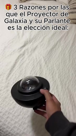 Transforma tu espacio en segundos. Proyector de Galaxia LED: fácil, rápido y mágico.