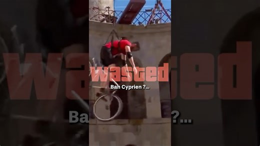 Vélo 0 sec, Cyprien embarrassé