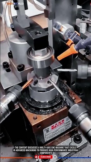 Innovation Multi-Axis CNC: High Precision, Complex Geometry, Consistent Quality #tech