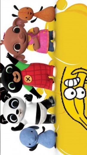 Fun Fun Fun | Bing Banana Song #cbeebies #bananasong #kids #kidsfun #bingbunny #funny #satisfying