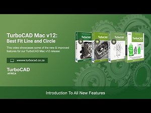TurboCAD Mac v12 New Feature Tutorial: Best Fit Line and Circle