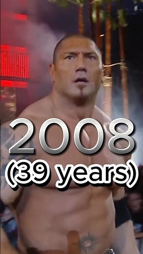 Evolution Of Batista 1998 To 2025 #wwe #batista