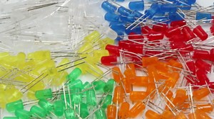 360pcs Led Light Diode Kit，5mm Light Emitting Diodes Assortment for Science Experiment DIY Projects