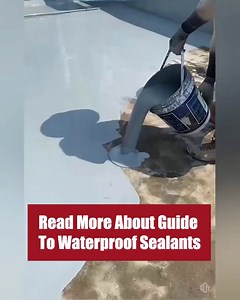 Guide to waterproof sealants everything you need to know. Learn about the application of waterproof paints. | Apple Sync
