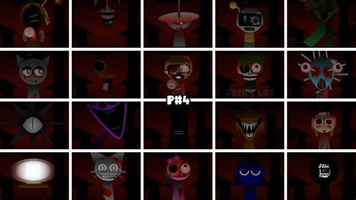 All Phases in Incredibox Sprunki Definitive Version: From Phase 3 To Phase 8 | Sprunki Vibe Beats